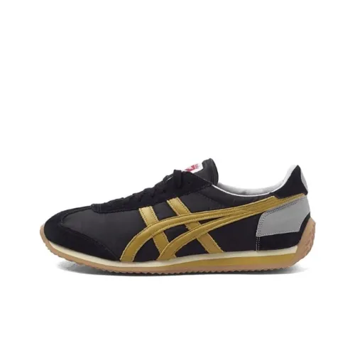 Onitsuka Tiger California 78 Low Топ Повседневная обувь Унисекс Черный Золотой