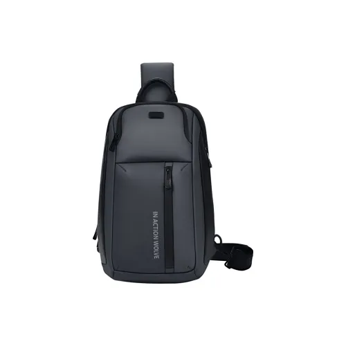 SEPTWOLVES Ткань Слинг-Сумка Поясная Сумка Сумка через плечо Стандартная Мужская Черная