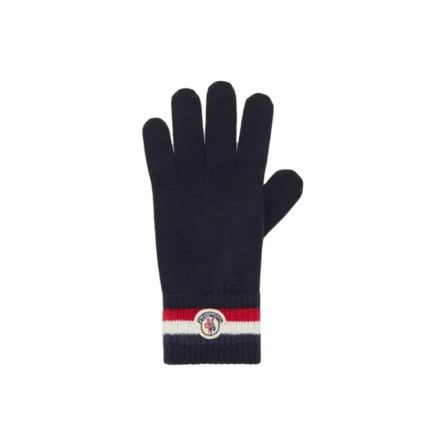 MONCLER Шерсть/кашемир Вязаные перчатки Мужские