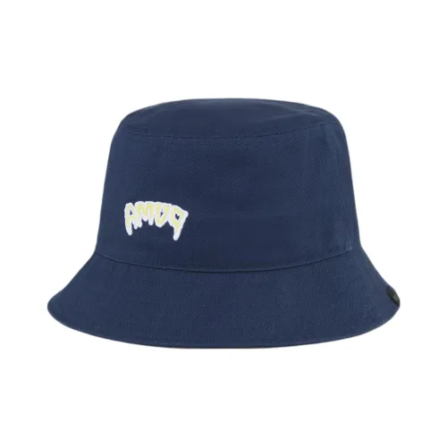 PUMA Cotton Bucket Hats Женские Морской синий