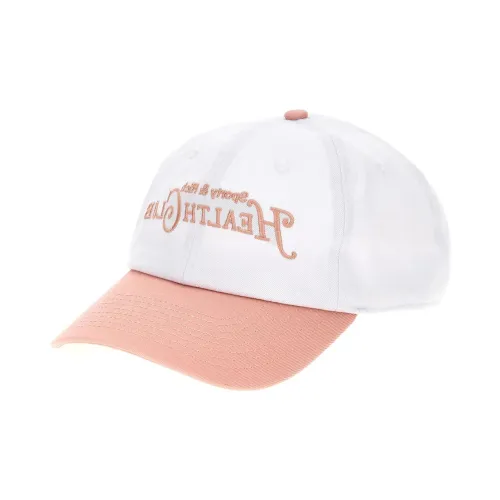 SPORTY RICH Хлопковые кепки Женские Белые