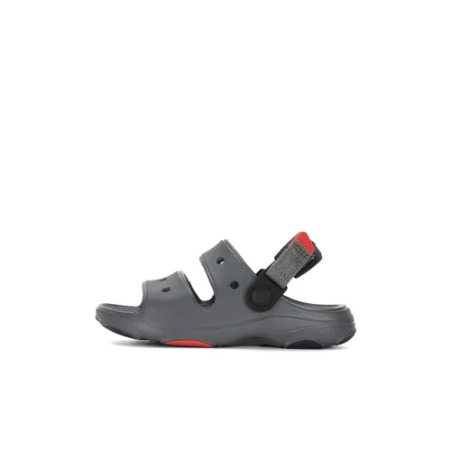 Crocs Детские сандалии серый детский