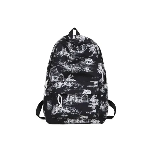 LEXI Nylon Backpack Standard Unisex Multicolor LEXI Нейлон Рюкзак Стандартный Унисекс Многоцветный