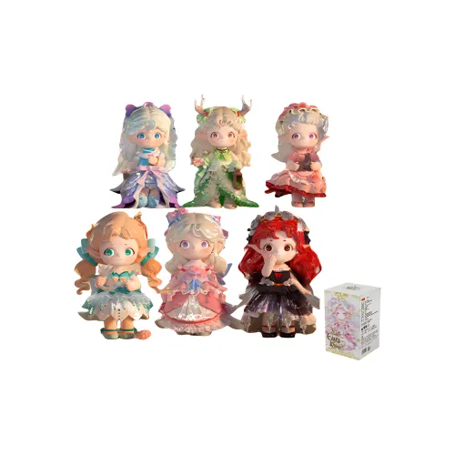 Heyone Принцесс Стиль Коллекция Свет Whisper OF Гречиха Цветы Слепые Коробки Один Mystery Коробка Целая Коробка 6 шт