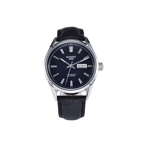 KUERST Механические часы Movement унисекс, 42 мм, черный