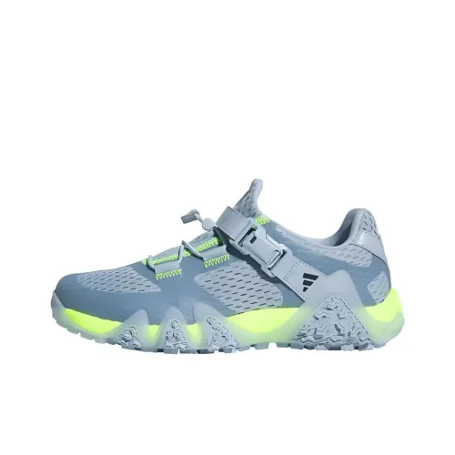 Adidas Adicross Low Spikeless GOLF Устойчивая к истиранию Низкая Обувь для гольфа Унисекс Синий Серый