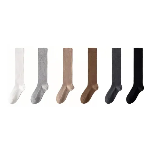 Caramella Колено Высокие Носки Женские Combo Set