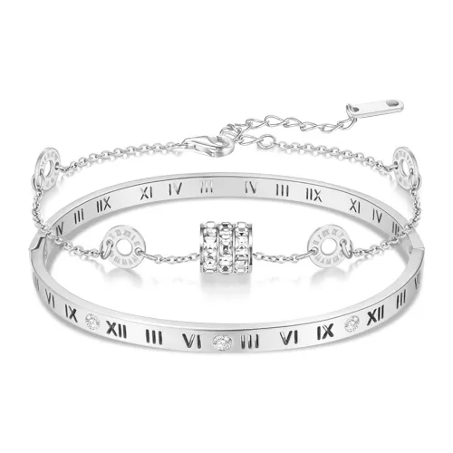 SUCH NICE Сплав с цирконием браслеты женские