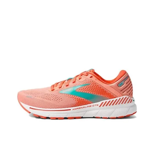 Brooks Adrenaline GTS 22 Низкий Топ Беговые кроссовки Женские Розовые
