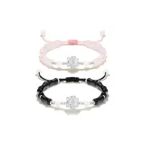 Чёрно-розовый, 1 пара