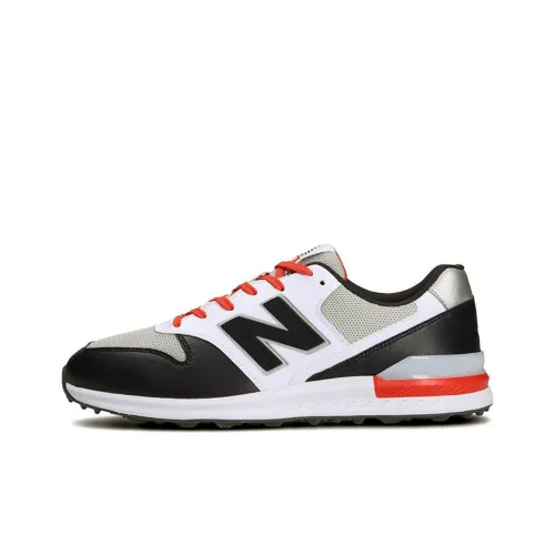 New Balance NB 996 Series Низкий Топ Обувь для гольфа Унисекс Черный Белый Серый