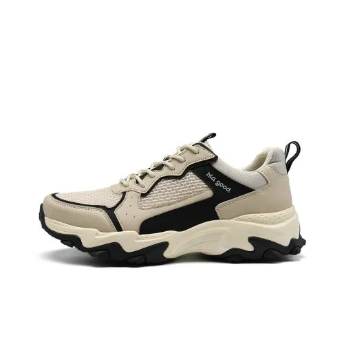 HLA Дышащая сетка Модный Пэчворк Бег Кэжуал с визуально увеличивает рост Спортивные черты Мужской