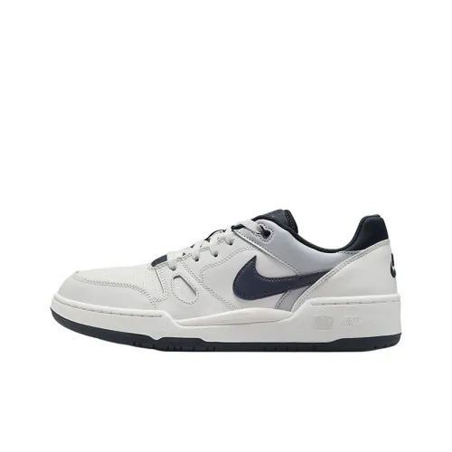 Nike Full Force Low Скейтборд Кроссовки Топ Мужской Черный Белый