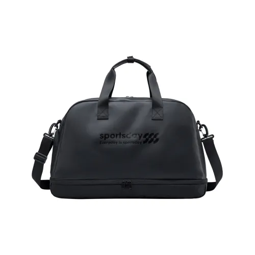 HLA Полиэстер Сумка с одним плечевым ремнем дорожная сумка спортивная сумка большая унисекс черная