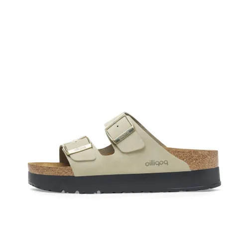 Birkenstock Слипоны Женские Бежевые