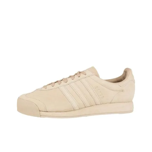 Adidas Originals Samoa Винтаж Противоскользящие устойчивые к истиранию Скейтборд Кроссовки Унисекс Коричневый