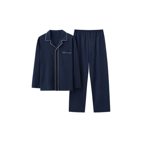 Lanza Pajama Комплект Мужской Темно-Королевский Синий