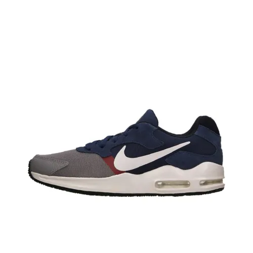 Nike Air Max Guile Амортизация Износостойкие Низкие Кроссовки для Бега Унисекс Синие Серые