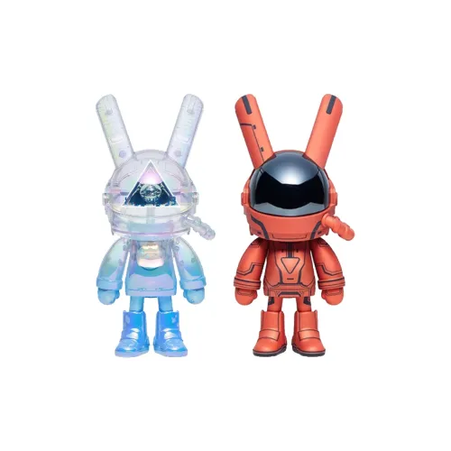 ROBBi Martian Visitor 100% Комбинация Коллекция Прозрачный Слепой Бокс с Карточкой