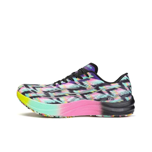 IRUNSVAN Беговые кроссовки Унисекс Черный Блестящий Многоцветный