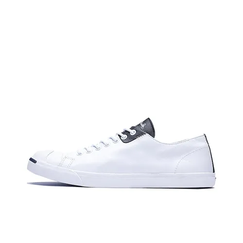 Конверс Jack Purcell Low Топ Кеды Унисекс Белый Черный