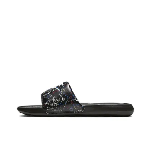 Nike Victori One Slip-Resistant Sandals Men's Black Найк Виктори वन Антислип Сандалы Мужские Черные