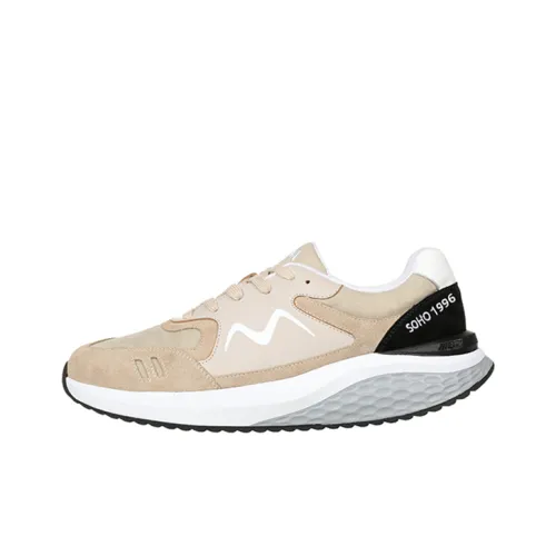 MBT Беговые кроссовки Low Top Ecru Мужские