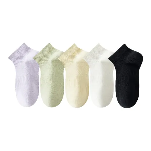 MIZU Низкие носки Женские 5 пар смешанные цвета