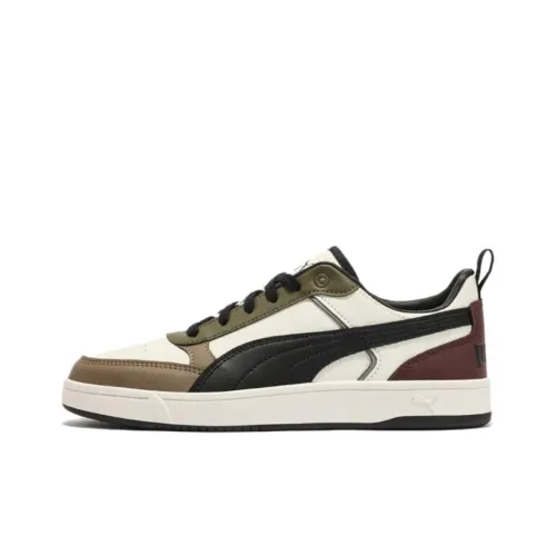 PUMA DRIBBLE Повседневный Низкий Топ Белый/Зеленый Унисекс