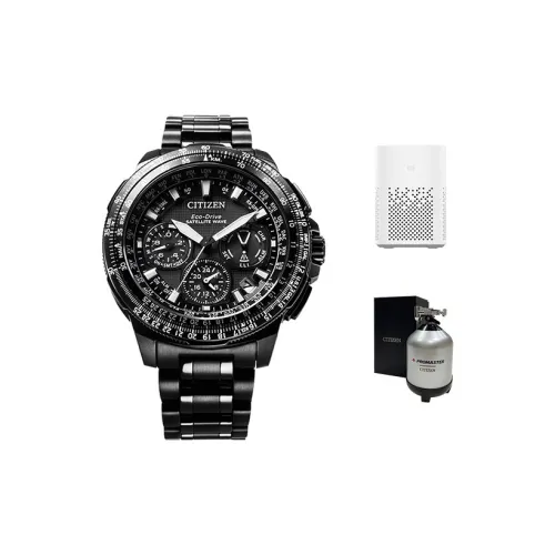 CITIZEN PROMASTER Series PROMASTER Series Светильник Кварцевый механизм Титан Ремешок Часы Мужские Циферблат Черный