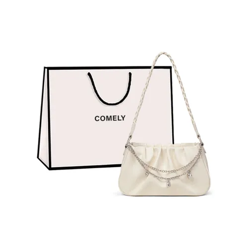 COMELY Сумки через плечо Экрю Женские