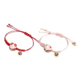 Милый котенок браслеты [красный + розовый]