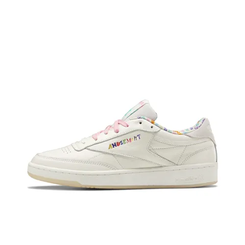 REEBOK Club C Series 85 Low Топ Скейтборд Кроссовки Унисекс Белый Многоцветный