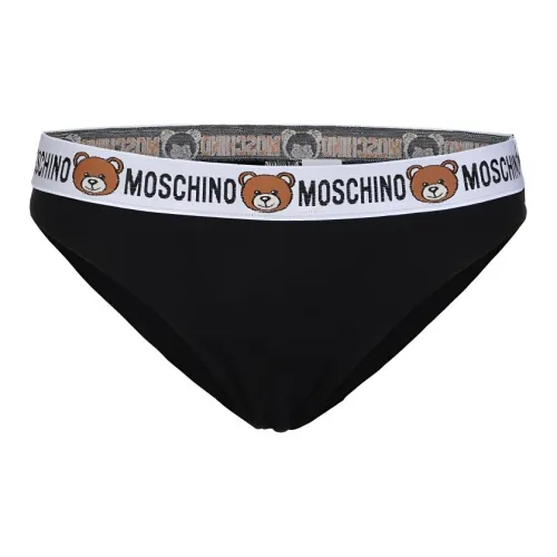 MOSCHINO Трусики-бикини Женские 2 упаковки черный