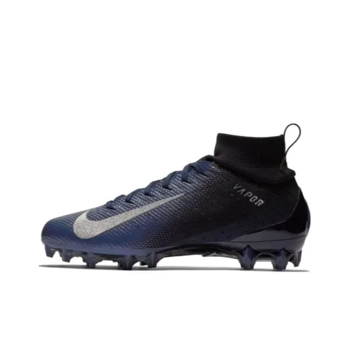 Nike Vapor Untouchable Pro 3 AG Искусственная трава Поддержка Баланс Легкий Футбольные бутсы Унисекс Черный Синий