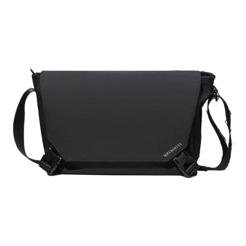 SEPTWOLVES Oxford с тканевой сумкой через плечо мужская