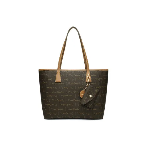 PIERRE CARDIN PVC Сумка Сумка через плечо Стандартная Женская Коричневая