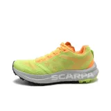 Зелёный & Неоново-оранжевый