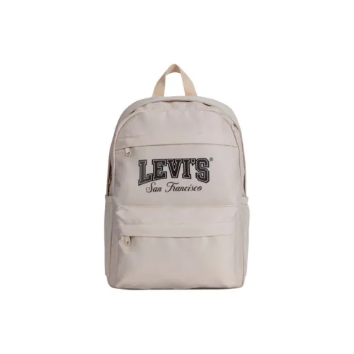 Levi's Полиэстер Рюкзак Стандартный Унисекс Бежевый Песочный Цвет