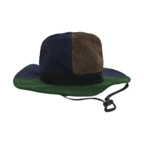 South2 West8 Вельветовые панамы унисекс коричневые