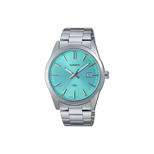 CASIO Standard Series Кварцевый механизм нержавеющая сталь ремешок мужские часы синий циферблат