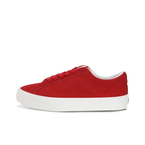 Ollieskate Slip-resistant Abrasion-resistant Lightweight Skateboard Shoes Unisex Red Оллискейт противоскользящие устойчивые к истиранию легкие скейтбордические кроссовки унисекс красного цвета