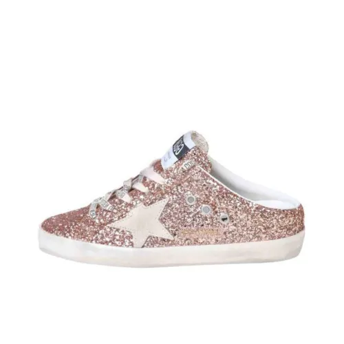 Golden Goose Супер Звезда Sabot Низкий Топ Скейтборд Кроссовки Женские Розовые