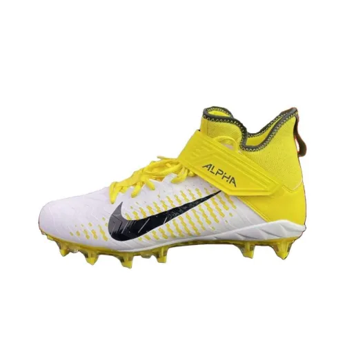 nike Alpha Menace Pro 2 MID Амортизация Износостойкий Высокий Топ Уличная Обувь Унисекс Желтый