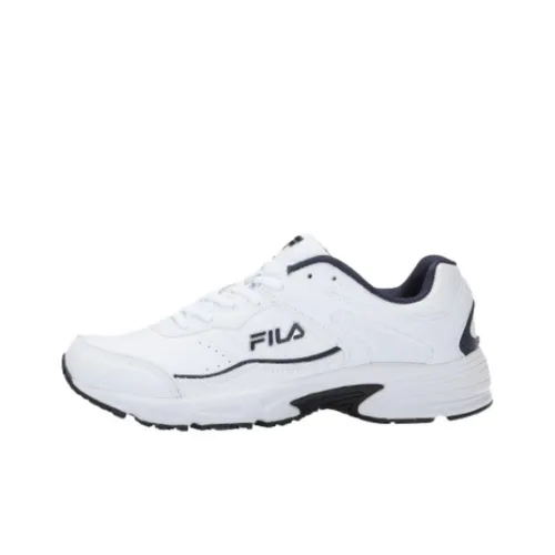 FILA Низкие беговые кроссовки для мужчин белые