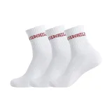 Вязаные ткани, этикетка, красный логотип, 3 штуки