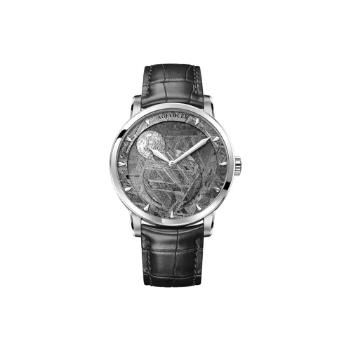 AGELOCER Автоматический Механический Механизм Мужские Часы 40мм*40мм*11мм Серебряный