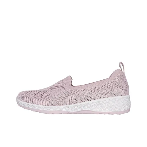 Skechers Active Up Lifted Comfy Life Low Top Casual Shoes Women's Light Purple Скечерс Активный Up Поднятый Комфорт Life Низкий Топ Повседневная Обувь Женская Светлый Фиолетовый