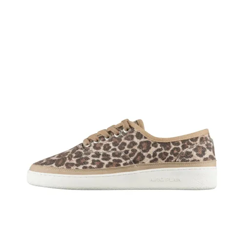 A.P.C Low Top Canvas Shoes Unisex Umber