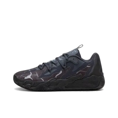 PUMA MB.03 Баскетбольные кроссовки Low Топ Черные Мужские